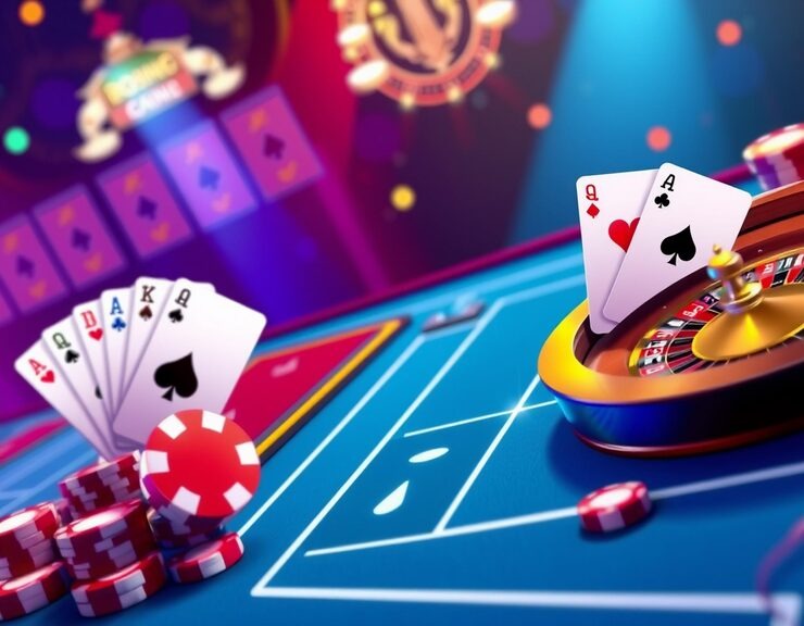 Qiu Qiu card prediction game interface on dom toto
